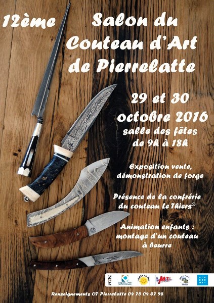 Salon du couteau PIERRELATTE 2016